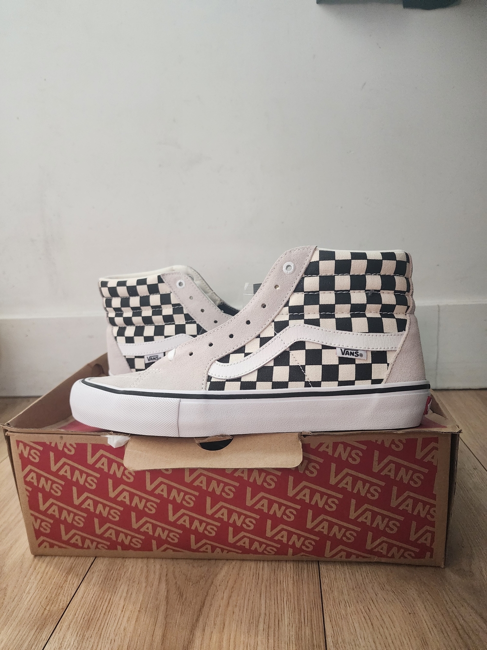 Vans Kids Checkerboard Sk8-Hi